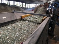 Glass Recycling - Metal Removal 