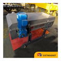 Continous durable high-impact crossbelt over-conveyor magnetic separator 10