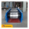 Continous durable high-impact crossbelt over-conveyor magnetic separator 13