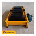 Continous durable high-impact crossbelt over-conveyor magnetic separator 15