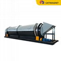 High Efficiency Trommel Screen For Soil Separation