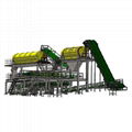 Scraps Metal Recycling Machine Process AutoShredderResidue ASR Car Fluff Wastes