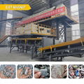 Automatic Scrap Aluminum Recycling Line New Eddy Current Separator Non Ferrous