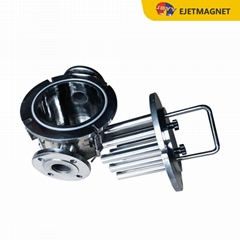Permanent magnet 12000 Gauss 304 stainless steel fluid pipeline iron remover