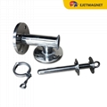 Permanent magnet 12000 Gauss 304 stainless steel fluid pipeline iron remover 10
