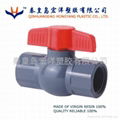 pvc octagonal internalexternal ball valves 2