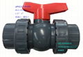 Dregs device PVC live after ball valve