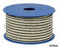 Aramid fiber packing