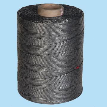 Graphite yarn reinforced by meta lwire