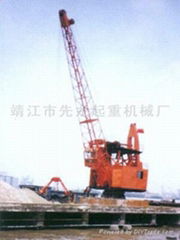 Floating ship's crane