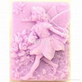 silicone rubber DIY fairy soap mold  2