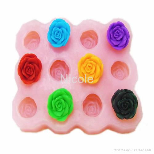 silicone rubber apple soap moulds tray 5