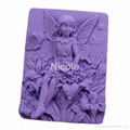 valentine's day love silicone rubber soap mold soap molds 3