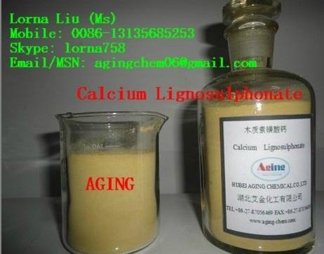calcium lignosulphonate CAS: 8061-52-7