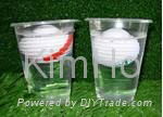 Two pieces floating golf ball 1