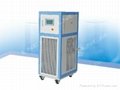 Ultra-low temperature top refrigeration tech water chiller system