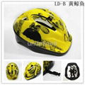 Gangcheng 6air vents Children PVC bicycle helmet dirt Bike Helmet 4