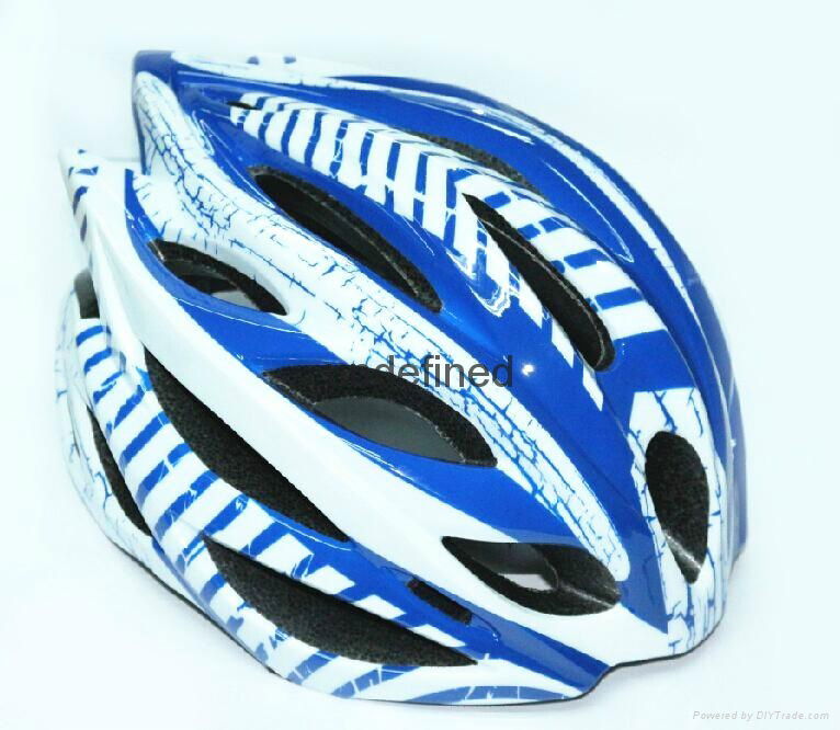 Inmold bicycle helmet