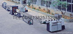 PVC garden hose extrusion machine