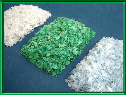 PET bottles crushing, recycling and washing production line 4