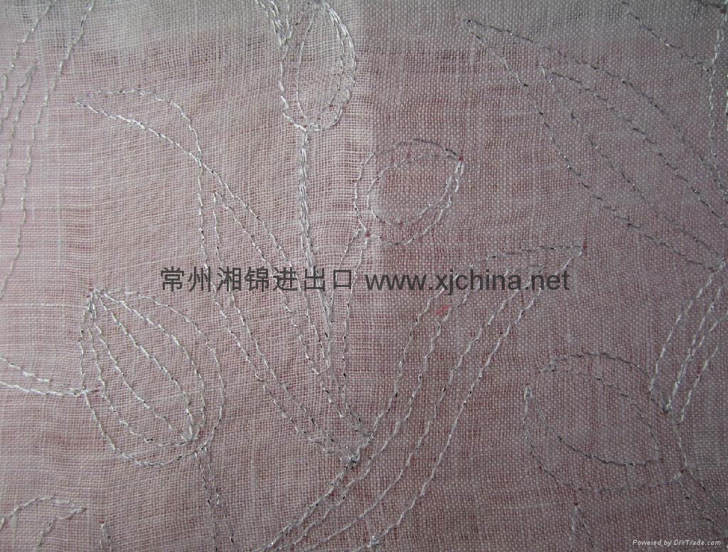 100% Linter fabric Embroidery 3
