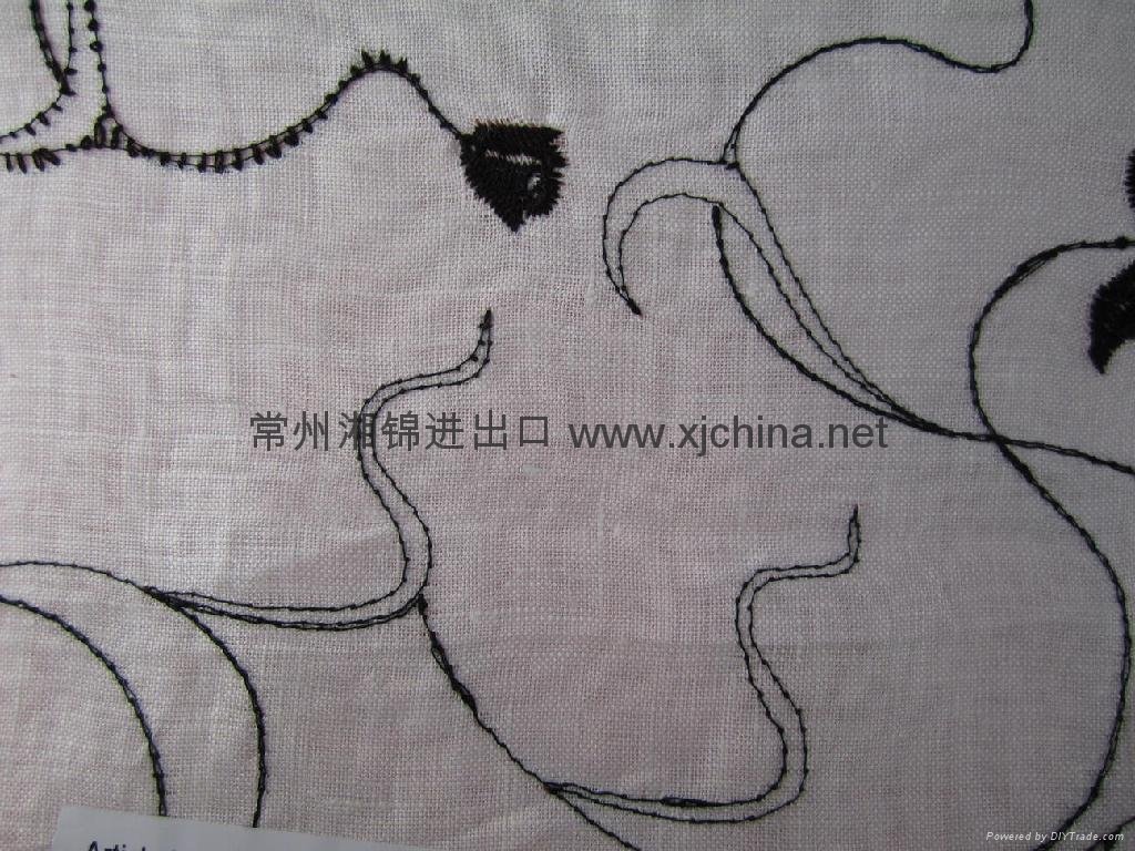 100% Linter fabric Embroidery 4
