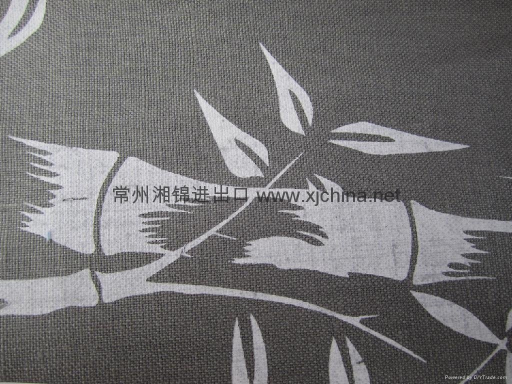 Print 100% Linen fabric  4