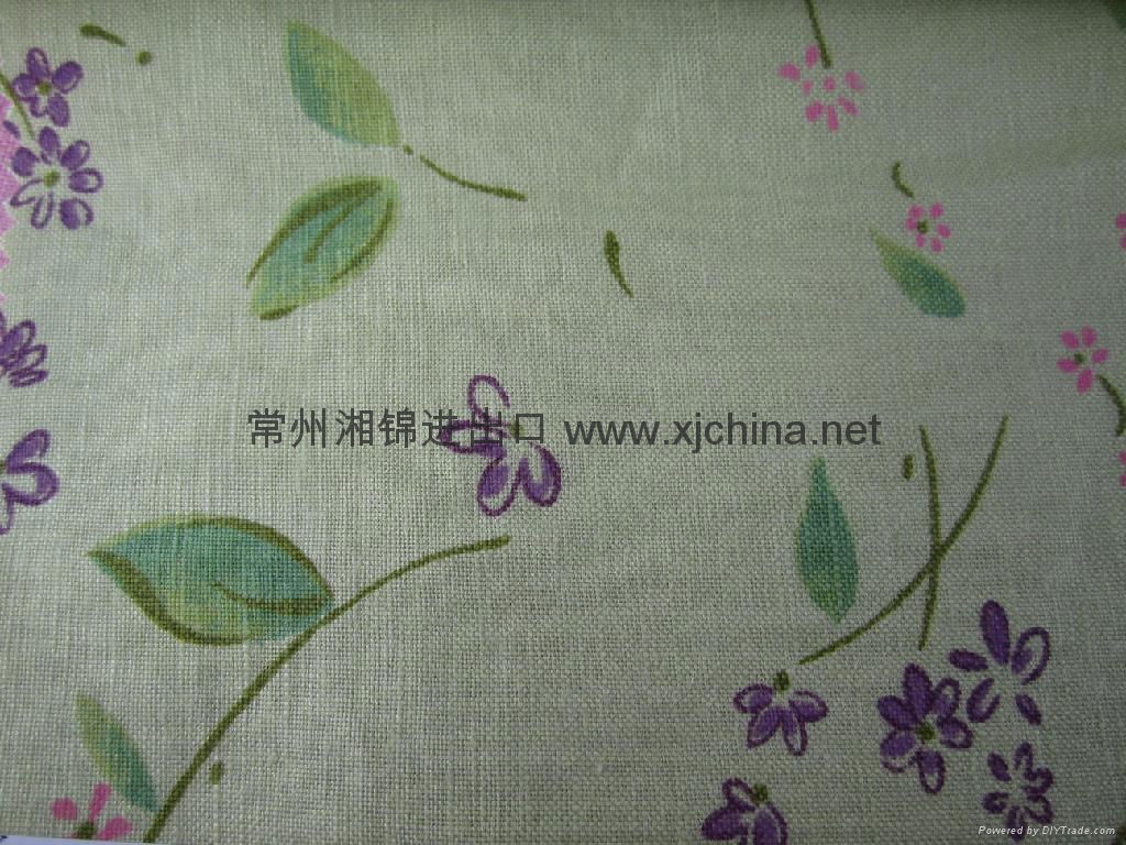 Print 100% Linen fabric  2