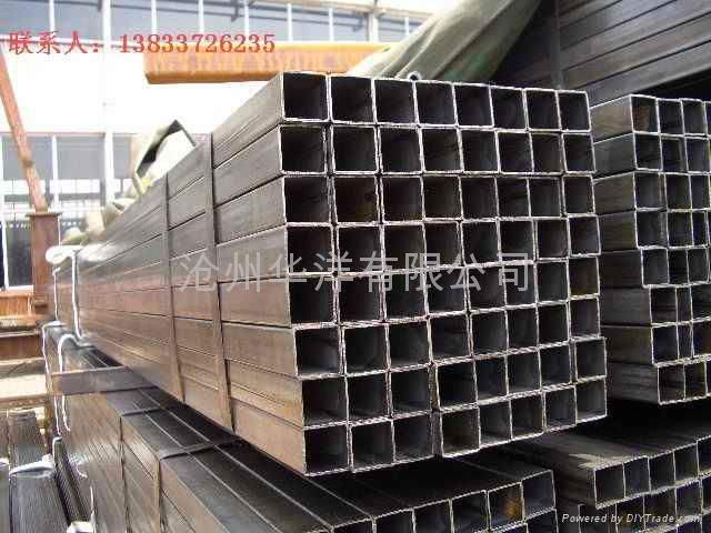 Of Hebei Q345Bmn manganese side rectangular tubes manufacturers 4