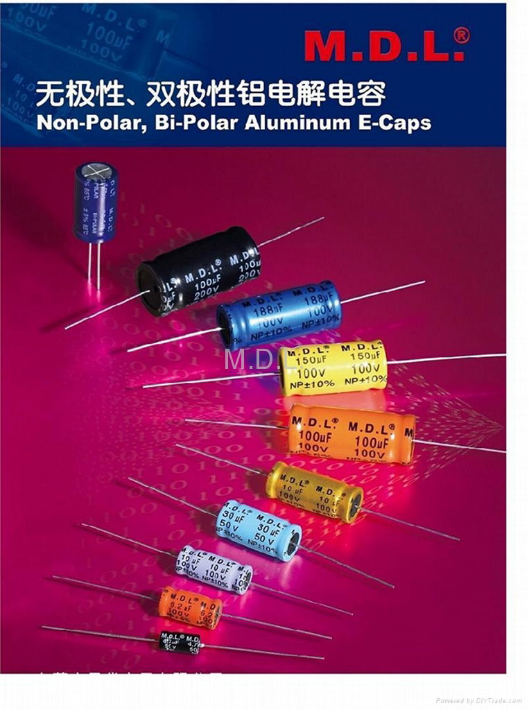 NP , BP Aluminum Electrolytic Capacitors