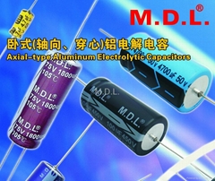 AXIAL TYPE Aluminum Electrolytic