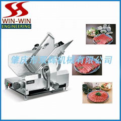 Semi-automatic meat slicer