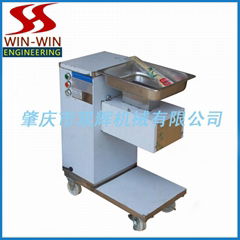 meat slicer with pulley