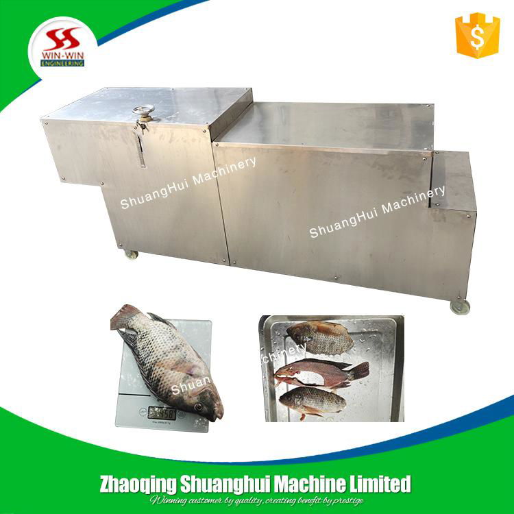 QC-3800Fish slicer slice fish into 3 pieces fish cutting machine