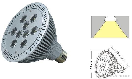 PAR38 9W  LED spotlight 2