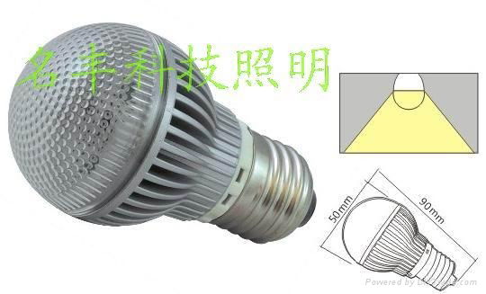 3W high power LED bulb 3