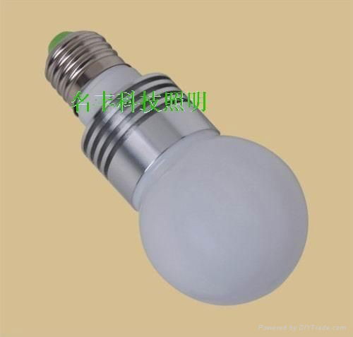 3W high power LED bulb 4