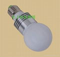 3W high power LED bulb 4