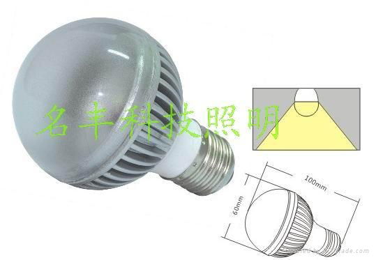 高效节能3W大功率LED球泡灯 5
