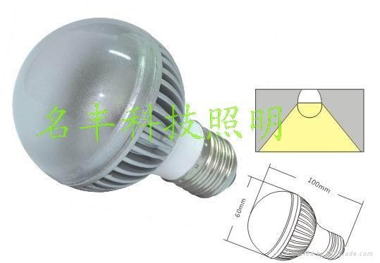 3W high power LED bulb 5