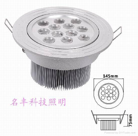 12W high power LED ceiling light 3