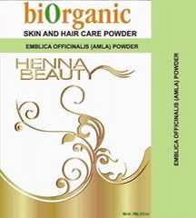 biOrganic  AMLA (Phyllanthus emblica) Powder Hair Care 