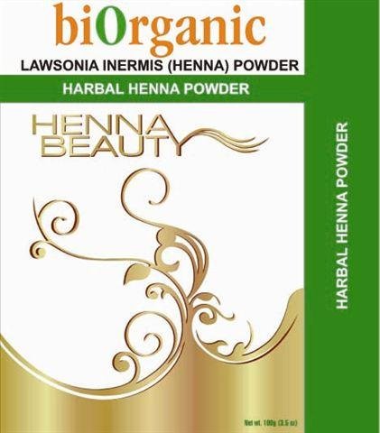 biOrganic Herbal Lawsoina inermis (Henna) Powder 