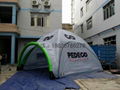 Pneumatic motor show tent, mobile tents, camping tent for a picnic 