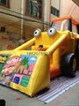 Inflatable forklift slides, inflatable slide, inflatable model 