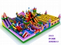 inflatable maze ，Inflatable dinosaurs forest castle 