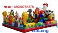 Disney castle, inflatable inflatable large entertainment children castle 