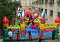 Disney castle, inflatable inflatable large entertainment children castle 