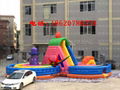 Inflatable eight rock climbing  3