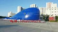 Inflatable whale, Inflatable tent whale，Millions of sea ball park  3